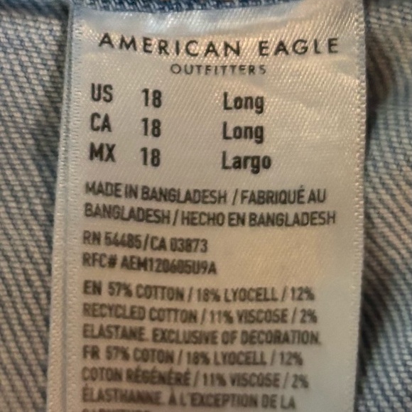 American Eagle Outfitters Light Blue Jeans - Picture 6 of 6